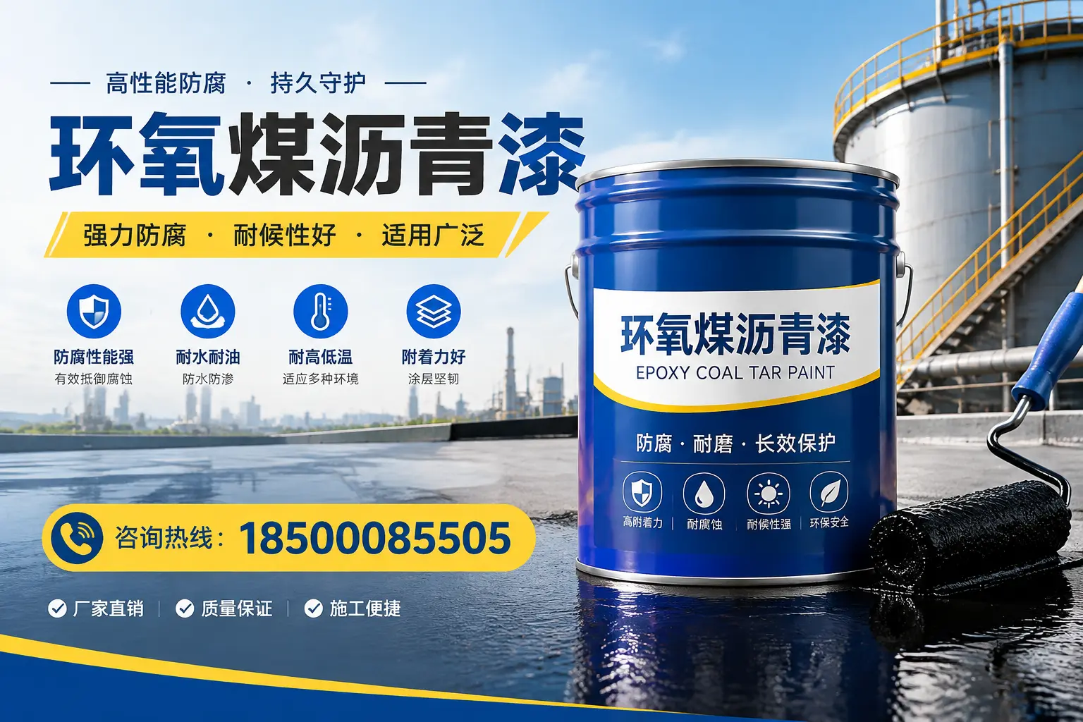环氧煤沥青漆的储存与运输注意事项，铁门关企业须知